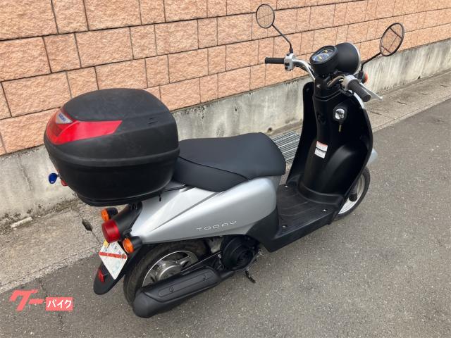 ホンダ トゥデイ 脱着式リアボックス付 インジェクション タイヤFR