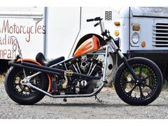 ＨＡＲＬＥＹ−ＤＡＶＩＤＳＯＮ　カスタムハーレー・８４年ショベル・リジットナローグライド