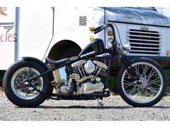 ＨＡＲＬＥＹ−ＤＡＶＩＤＳＯＮ　カスタムハーレー・６６年アーリーショベル・リジットスプリンガー