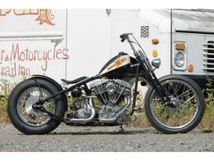 ＨＡＲＬＥＹ−ＤＡＶＩＤＳＯＮ　カスタムハーレー・７５年ショベル・リジットスプリンガー