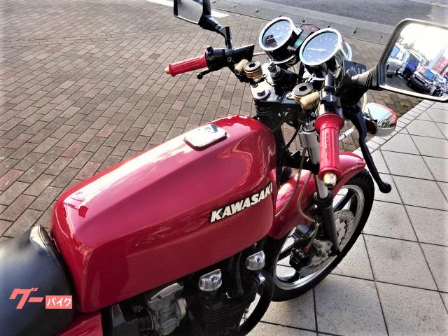 カワサキ Z400FX E3 BEETバックステップ ショート管