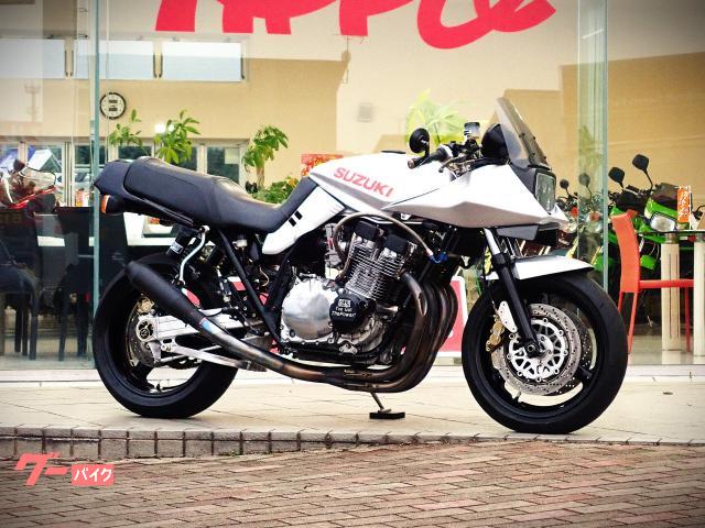 ＧＳＸ１１００Ｓ　ＫＡＴＡＮＡ　１７インチカスタム　ＦＣＲ　ＹＳＳリアサス　チタンフルエキ他