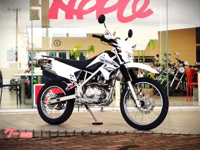 ＫＬＸ１２５　最終型　デルタバレス４マフラー　グリップヒーター　ナックルガード