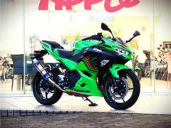 カワサキ　Ｎｉｎｊａ　４００　ＫＲＴエディション　ワンオーナー車　取説有り　ＥＴＣ２．０　ビームススリップオン　ＷＯＬＦＬＩＮＥシート