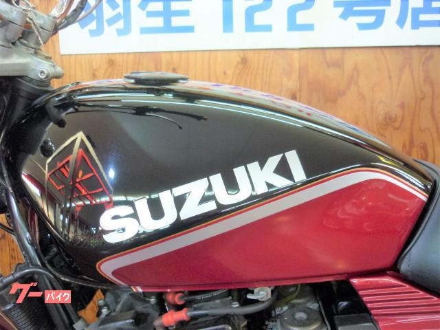 スズキ ＧＳＸ４００ＦＳインパルス ＮＥＷペイント 環八絞りハンドル ショート管  タックロールシート｜アップル羽生１２２号店｜新車・中古バイクなら【グーバイク】