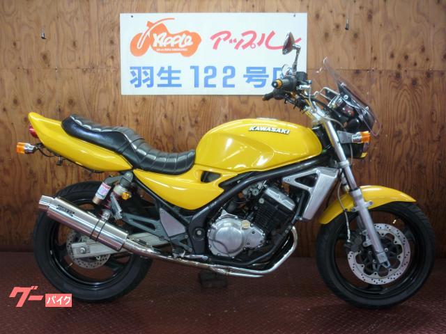 カワサキ ＢＡＬＩＵＳ－II イエローカラー ＷＲＳマフラー ＳＨＯＷＡ