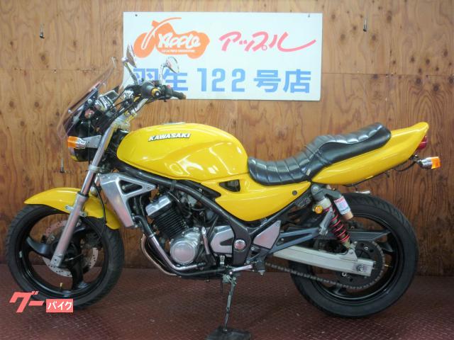 カワサキ ＢＡＬＩＵＳ－II イエローカラー ＷＲＳマフラー ＳＨＯＷＡ