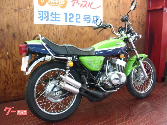 Kawasaki kh250 kh400 社外メッキチェーンカバー 当時物 - オートバイ