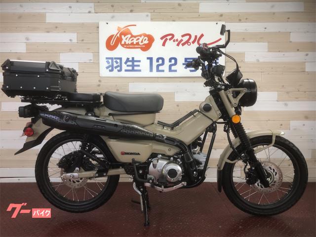 ＣＴ１２５ハンターカブ　リアボックス　センターキャリア　ヘッドライトガード　シフトインジケーター　マットフレスコブラウン