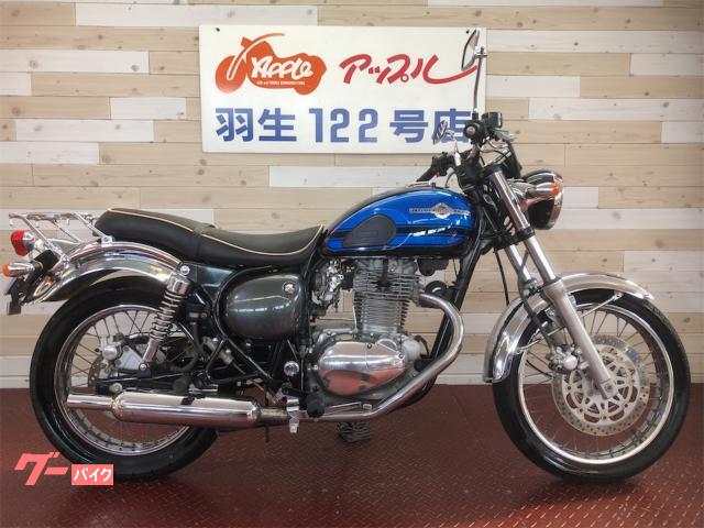 エストレヤＲＳ　２００１年モデル　ブルー　リアキャリア　キャブレター　純正マフラー