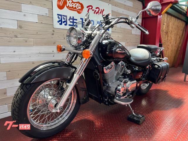 ホンダ シャドウ400クラシック グラファイトブラック×ヘビー