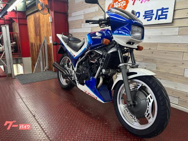 ホンダ VF400F NC13 アンダーカウル 純正2本出しマフラー