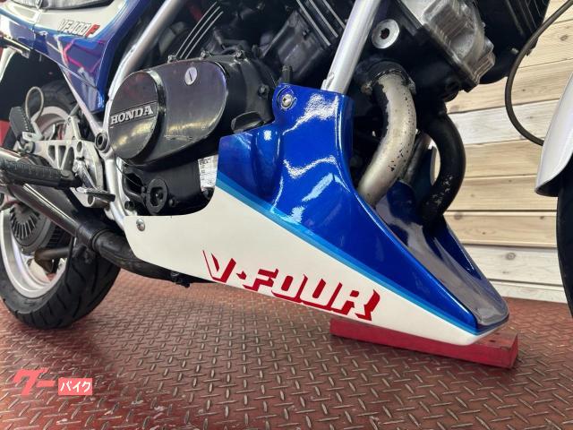 ホンダ VF400F NC13 アンダーカウル 純正2本出しマフラー
