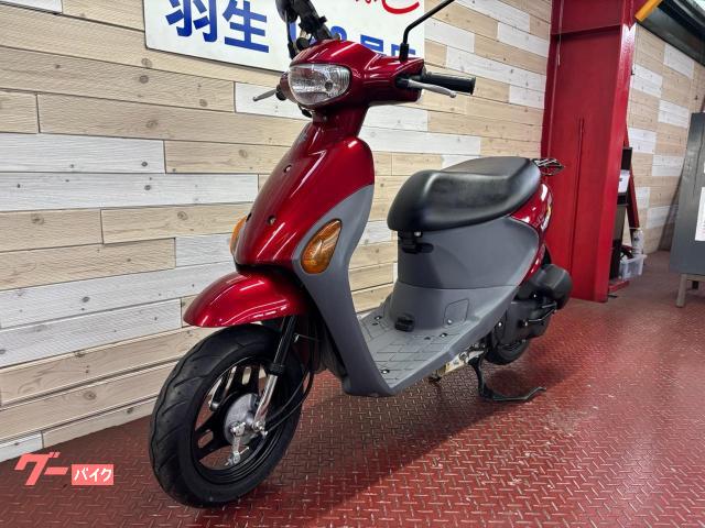 ★実動！スズキ レッツ4後期 赤 2012年モデル CA45A 前タイヤ新品！ 千葉 木更津 配送可 原付 通勤 通学★ スズキ レッツ4 CA45A 2012年モデル インジェクション リア