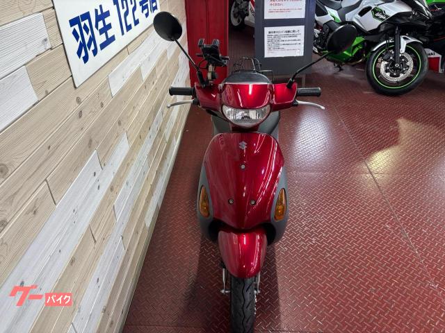 ★実動！スズキ レッツ4後期 2012年モデル CA45A リアボックス付！ 千葉 木更津 配送可 原付 通勤 通学★ スズキ レッツ4 2012年モデルFI車リアボックス付き｜バイク