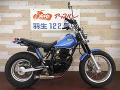 ヤマハ　ＴＷ２００Ｅ　ライトブルー　スカチューン　社外マフラー　カスタムシート