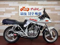 スズキ　ＧＳＸ２５０Ｓ　ＫＡＴＡＮＡ　シルバー　ショート管　タックロールシート