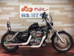 ヤマハ　ドラッグスター２５０　カスタム　ＶＧ０５Ｊ　２００８年モデル　スラッシュカットマフラー　ピーナッツタンク　シングルシート