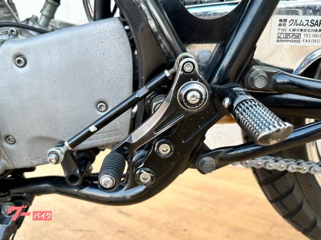 ヤマハ SR400 二型 カフェ フロントディスク ブレンボ対向