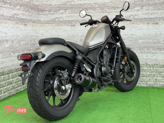 ホンダ レブル250 MC49 ディアブロマフラー 灯火類LED