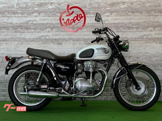 Ｗ６５０　ＥＪ６５０Ａ　キャブ車　社外サイレンサー　サイドバッグ　車検Ｒ．８年１１月