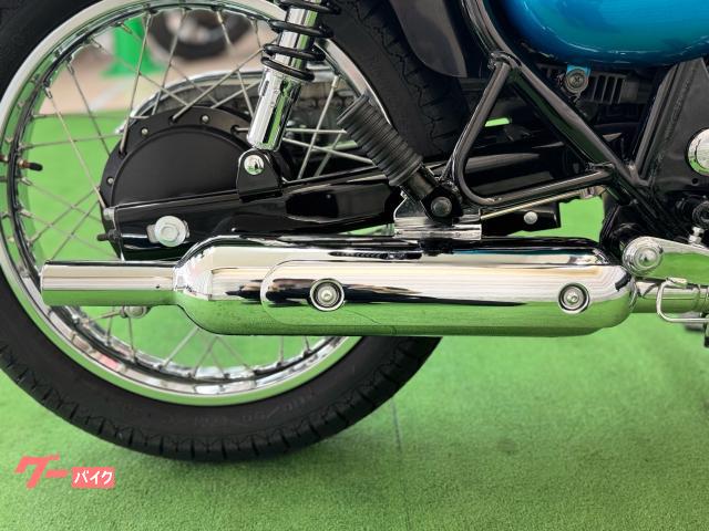 カワサキ エストレヤ 2014モデル キャンディーキャリビアンブルー