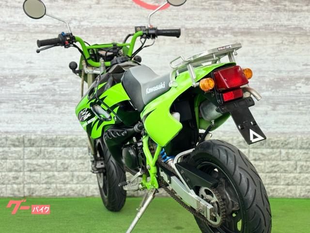 カワサキKSR Ⅱ80 1998年型ライムグリーン フロントヘッドライトカウル