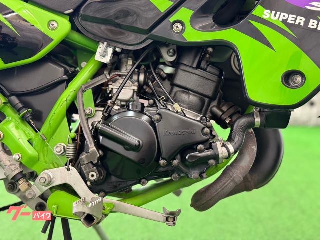 カワサキ KSR－II 1998年モデル B6 2スト 80cc ライム