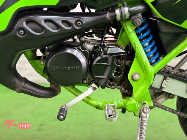 カワサキ KSR－II 1998年モデル B6 2スト 80cc ライム