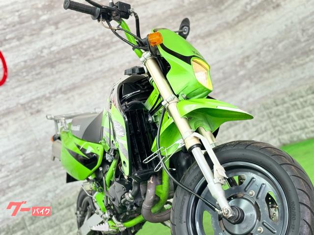 カワサキ KSR－II 1998年モデル B6 2スト 80cc ライム