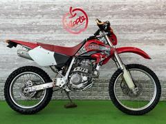 ホンダ　ＸＲ２５０　ＭＤ３０　２型　２００３年モデル　社外サイレンサー　社外デカール　ナックルガード付き