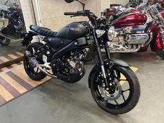 ヤマハ　ＸＳＲ１５５　ヨシムラフルエキマフラー　マフラーガード