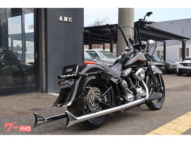 Harley-Davidson FLSTSB クロスボーンズ 純正タンクパネル クローム・フュエルタンクトリムパネルキット - Harley Davidson