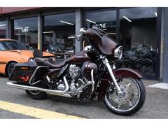 ＨＡＲＬＥＹ−ＤＡＶＩＤＳＯＮ　ＦＬＨＸ　ストリートグライド　　ワンオーナー　ＣＶＯ１９インチ　バンスオブハインズマフラー　クロームカスタム