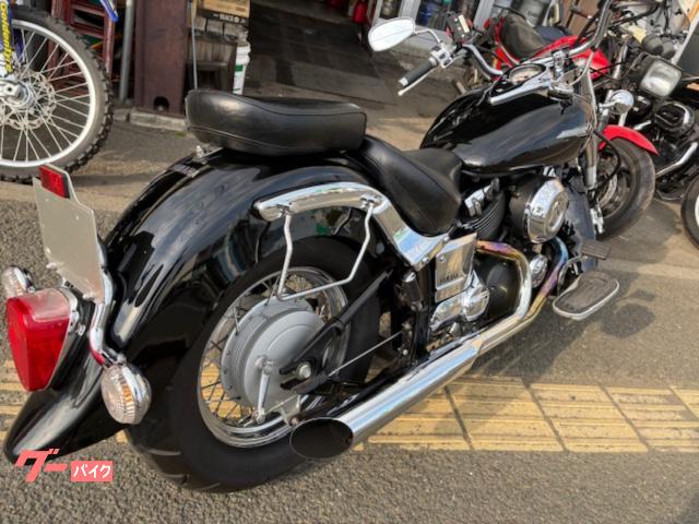 純正 YAMAHA バイクタンク 黒 ドラッグスター400クラシック VH01J ヤマハ発動機 ドラッグスター400 タンク 黒 ヤマハ 純正 中古