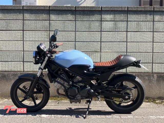 ホンダ VTR250 カスタム マフラー シングルシート ハンドル廻り