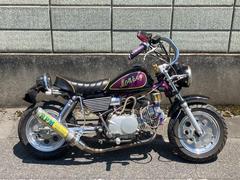 ホンダ　モンキー　フルカスム　１２５ｃｃエンジン　前後１０インチ　足回り　ハンドル　改多数
