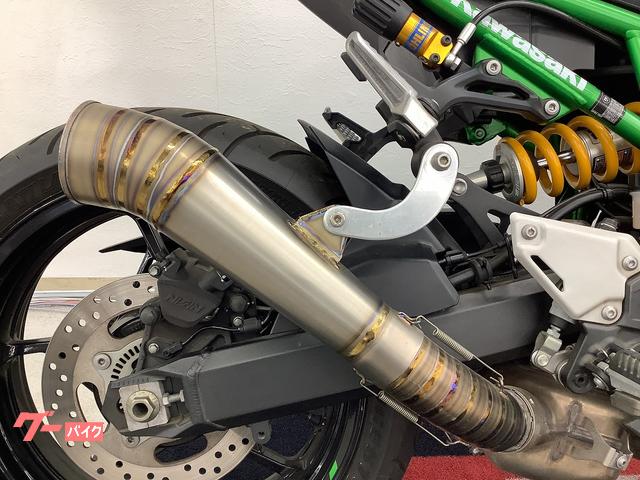 カワサキ Z900 SEモデル GPZを彷彿させる特注アッパーカウル