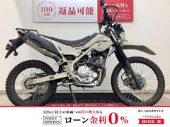 カワサキ　ＫＬＸ２３０シェルパ　２０２５年モデル　リアキャリア・純正エンジンガード・ＺＥＴＡ製ハンドガード・ＵＳＢ・スマホホルダー装備
