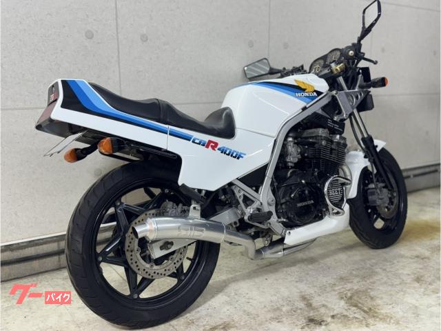 cbr400f青白カラー 当時物　CIBIE カウル ホワイト・ブルー・ブラック ホンダCBR400F ENDURANCEもCBX400Fと同じ真打ち登場の強みでライバルを