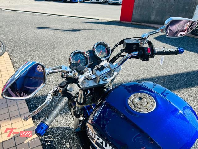 スズキ GSX1400デビル管2本出し 社外マフラー 4スト 油
