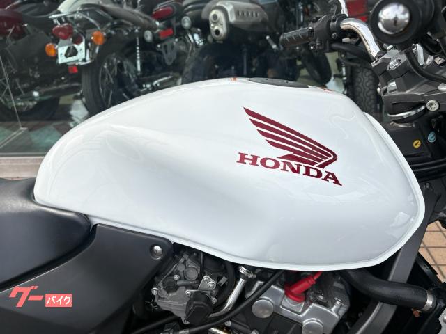 ホンダ HORNET 社外マフラー パールサンビームホワイト 2007