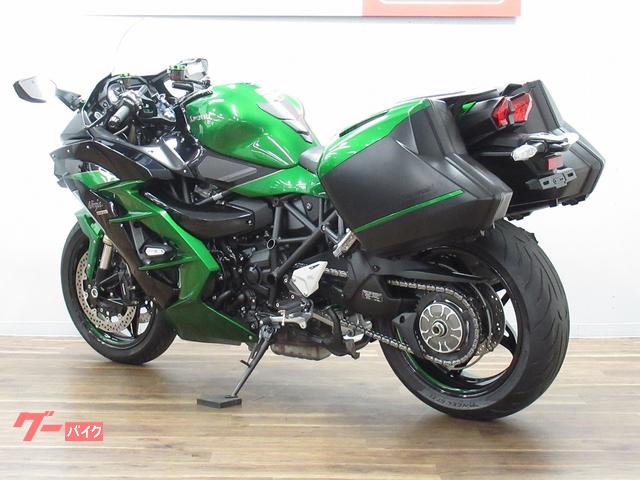 カワサキ Ninja H2 SX SE 純正サイドパニア装備