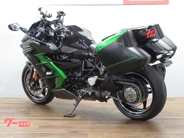 カワサキ Ninja H2 SX SE 純正サイドパニア装備