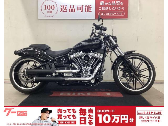 ＦＸＢＲＳ　ソフテイル　ブレイクアウト１１４　ＣＯＢＲＡマフラー　ＡＲＬＥＮＥＳＳエアクリ　サイドナンバーキット装備
