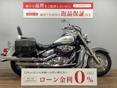 スズキ　イントルーダークラシック　キャブ車　エンジンガード　バックレスト付き