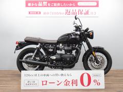 ＴＲＩＵＭＰＨ　ボンネビルＴ１２０　ＢＬＡＣＫ　現行型　コアガード　モンツァキャップ付き