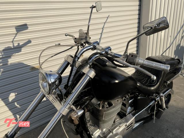 スズキ サベージ650 空冷ビッグシングル ロングフォークチョッパー