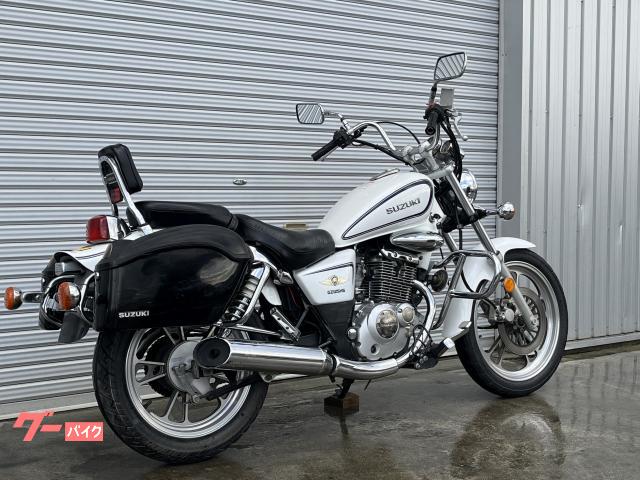 スズキ GZ125HS 自賠責1年付 純正標準装備エンジンガード