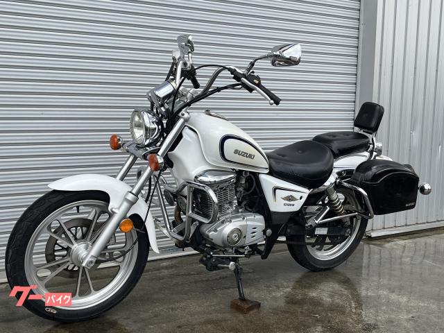 スズキ GZ125HS 自賠責1年付 純正標準装備エンジンガード